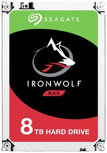 Seagate IronWolf™ 8 TB  Dysk twardy wewnętrzny, 3,5'' (8,9 cm) SATA III ST8000VN002 Opakowanie zastępcze