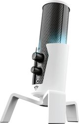 Trust mikrofon strumieniowy GXT258W Fyru, biały Mikrofon Trust GXT258W Fyru 24257, 1 szt.