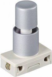 Przełącznik wciskany zatrzask interBär 3030-611.81, 1 x wł/wył, 1 szt.