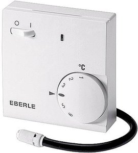 Termostat pokojowy do ogrzewania podłogowego Eberle FR-E525 31, zakres regulacji 10 - 60 °C