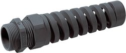 Dławnica kablowa SKINTOP® BS-M 12 x 1.5 z osłoną spiralną M12 poliamid czarny (ral 9005) LAPP 53111700 1 szt.