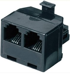 Rozdzielacz Western Basetech 1x wtyk do 2x gniazdo Adapter Y Basetech BT-1602080 1 szt.