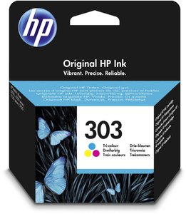 HP 303 Tusz Cyjan, Magenta, Żółty T6N01AE tusz oryginalny HP atrament 303 tusz oryginalny Cyjan, Magenta, Żółty T6N01AE Tusz