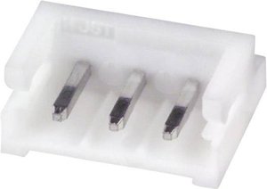 Listwa kołkowa, męska, standardowa JST S3B-EH (LF)(SN) S3B-EH (LF)(SN), wire-to-board, piny: 3, 3 A, 1 szt.