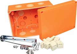 Gniazdo przyłączeniowe KOPOS, (D x S x W) 176 x 126 x 88 mm, pomarańczowy, 1 szt.