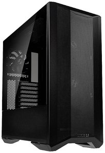 Lian Li LANCOOL II Mesh C Performance RGB Midi Tower Obudowa do komputera, Obudowa gamingowa  czarny z 3 wentylatorami, z modułem do sterowania wentylatorami, z okienkiem, z filtrem przeciwkurzowym