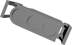 Obudowa złącza pin żeńskiego na kabel TE Connectivity MATE-N-LOK 1-350346-0, wire-to-board, piny: 3, 14 A, 1 szt.