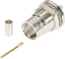 złącze męskie do wbudowania pionowego 50 Ω BKL Electronic 0412064 1 szt. 0412064