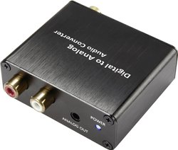 Konwerter sygnału audio SpeaKa Professional, Złącze cinch, Toslink ODT na Złącze cinch, jack 3,5 mm