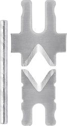 KNIPEX 12 69 21 1 para zapasowych ostrzy do 12 62 180 15 mm Ostrze do ściągacza izolacji Knipex 12 69 21
