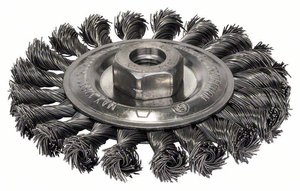 Szczotka tarczowa, 115 mm, 0,5 mm, 12500 U/ min, 12 mm, M14 Bosch Accessories N/A N/A  2608622059 1 szt.