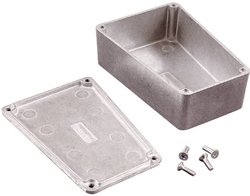 Obudowa uniwersalna Hammond Electronics, aluminium, naturalny, (D x S x W) 112 x 78.96 x 39.2 mm, 1 szt.