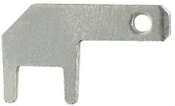 Wtyk płaski męski do lutowania Klauke 2025, 2,8 x 0,8 mm