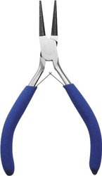 Szczypce okrągłe Brüder Mannesmann M10805, 125 mm, dla elektroników i mechaników
