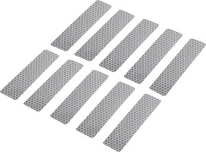 Paski samoprzylepne TOOLCRAFT RTS 1564163 RTS25/100-SV (D x S) 100 mm x 25 mm 100 mm 10 szt.