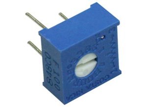 Potencjometr cermetalowy, 5kΩ, 0,5W, THT, górny, 3386F-1-502LF Bourns 3386F-1-502LF  5 kΩ THT  1 szt.