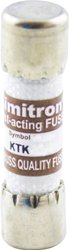 Bezpiecznik Bussmann by Eaton KTK 1 A KTK 1 A, 600 V, 1 A, 10.3 mm x 38 mm , 1 szt.