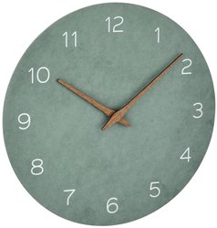 TFA Dostmann 60.3054.04 Kwarcowy Zegar ścienny 297 mm x 45 mm jadeitowy, zielony