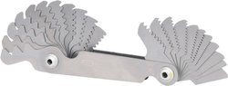 Sprawdzian do gwintów, wymiary calowe, 22 szt KS Tools 301.0090