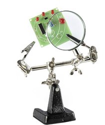 Weller WLACHHB-02 uchwyt do płytek PCB z lupą Trzecia ręka Weller WLACCHHB-02 WLACCHHB-02