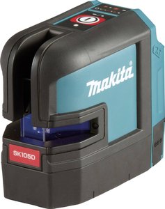 Laser krzyżowy Makita  SK105DZ Zasięg (maks.): 25 m