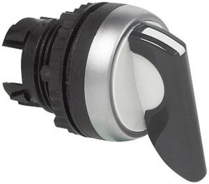 Przełącznik ścienny pierścień przedni z tworzywa sztucznego, chromowany czarny 2 x 45 ° BACO L21MU03 1 szt.