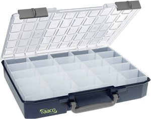 Walizka raaco CarryLite 80 5x10-25 136327, Ilość przegród: 25, (S x W x G) 413 x 79 x 330 mm