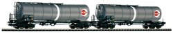 Wagon cysterna Piko H0 58228 H0 zestaw 2 cystern przegubowych OEVA firmy ÖBB