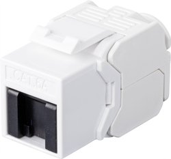 Kabel Keystone Renkforce Cat.6A UTP, wąska obudowa krokodylkowy Moduł RJ45 CAT 6a Renkforce Keystone