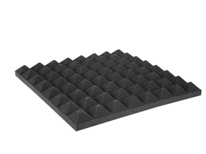 Piramida z pianki akustycznej OMNITRONIC 50mm, 50x50cm - opakowanie 2 szt Pianka akustyczna Omnitronic 8070265R 8070265R, 2 szt.