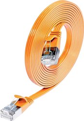 kabel LAN Wirewin 9120064012144, 1 szt., RJ45, CAT 6, U/FTP, 0.50 m, pomarańczowy