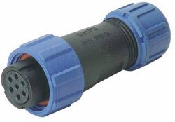 Złącze IP68 serii SP13 Weipu SP1310 / S 7 II, 1 szt.
