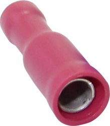 TRU COMPONENTS 1583186 Tulejka okrągła 1.50 mm² 2.50 mm² Średnica pinu: 5 mm Izolowane częściowo niebieski 1 szt.