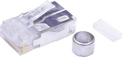 złącze męskie proste RJ48 BEL Stewart Connectors 940-SP-361010-A217 Ilość styków: 10P10C 1 szt.