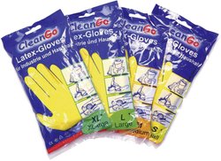 Rękawice robocze L+D CleanGo 1460-7, Rozmiar rękawic: 7, S, żółty