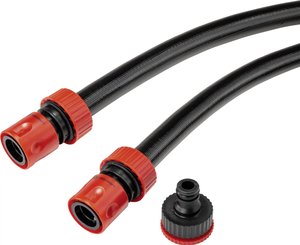 TOOLCRAFT  TO-6897042 13 mm 1/2 cala 1 szt. czarny Wąż ogrodowy 40 m