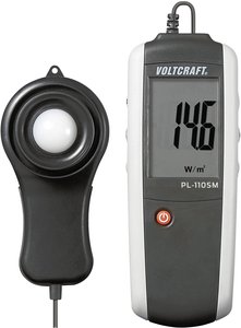 Miernik nasłonecznienia Voltcraft PL-110SM, do pomiaru mocy paneli słonecznych