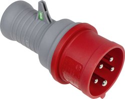 Wtyczka testowa połączenia i pola wirującego 16 A Tester kolejności faz AS Schwabe 61477