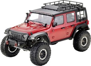 1:10 Green Power elektryczny model samochodu RC Crawler ''SHERPA PRO CR3.4'' METALLIC-RED 4WD RTR Model samochodu RC Absima Sherpa Pro CR3.4, Szczotkowy, 2,4 GHz