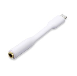 Przejściówka Apple iPad/iPhone/iPod Renkforce  RF-4562010 [1x złącze męskie Lightning - 1x złącze żeńskie pozłacane 3,5 mm] 0.84 m