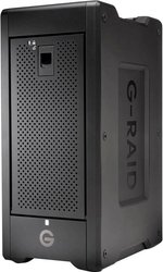 SanDisk Professional G-Raid Shuttle 8 96 TB  Zewnętrzny dysk twardy 8,9 cm (3,5'') USB 3.2 Gen 2 (USB 3.1), Thunderbolt 3 czarny SDPH48H-096T-MBAAB