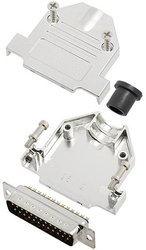 Zestaw listew męskich D-Sub TRU COMPONENTS TCDTNT25MDMPK 7709420, rzędy: 2, styki: 25, 180 °, 1 szt.