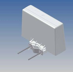 TEKO ABS enclosure for outdoor use, SCREW-bezszlne, z metalu. 178 x 120 x 59 mm, szary RAL 9018 Obudowa uniwersalna TEKO BELL.5, (D x S x W) 178 x 120 x 59 mm, ABS, 1 szt.