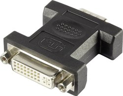 Przejściówka, adapter DVI, VGA Renkforce RF-4212234