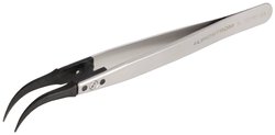 Pęseta z wymiennymi końcówkami z włókna węglowego Pęseta Lindström ESD TL 7CFR-SA 130 mm