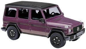 Model samochodu Busch 51474 H0 Mercedes Benz G-Class Edition 35 fioletowy