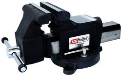 Imadło KS Tools 914.0005 914.0005 Szerokość szczęk: 130 mm Maksymalna szerokość mocowania: 140 mm