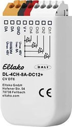 DL-4CH-8A-DC12+ Eltako  Ściemniacz LED   4-kanałowy do wbudowania, podtynkowy