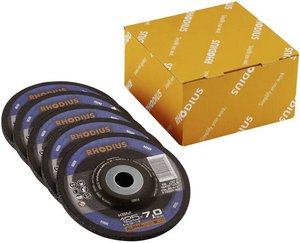 Rhodius 210749 KSM Tarcza tnąca wygięta Średnica 115 mm Średnica otworu 22.23 mm stal 1 szt.