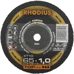 Tarcza tnąca prosta Rhodius XT10 MINI 209338 75 mm 1 szt.